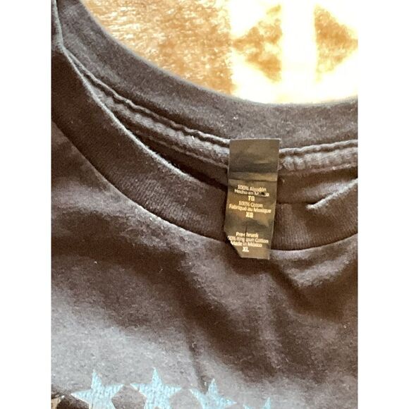 LYNYRD SKYNYRD‎ Mens Black T-Shirt USA Stars & Stripes Inspired, XL - Picture 3 of 3